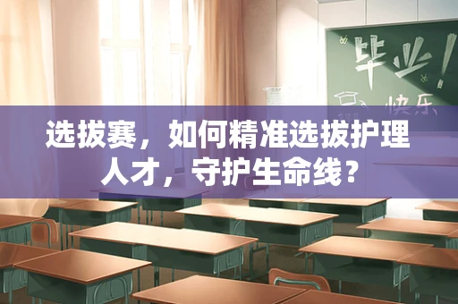 选拔赛，如何精准选拔护理人才，守护生命线？