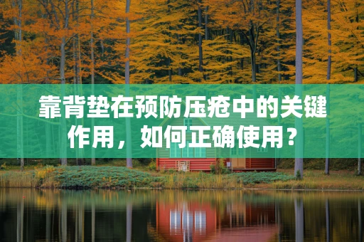 靠背垫在预防压疮中的关键作用，如何正确使用？