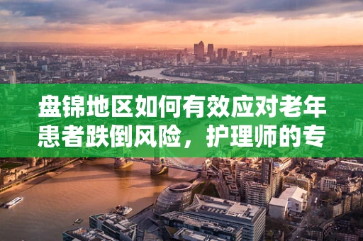 盘锦地区如何有效应对老年患者跌倒风险，护理师的专业视角