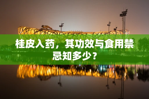 桂皮入药，其功效与食用禁忌知多少？