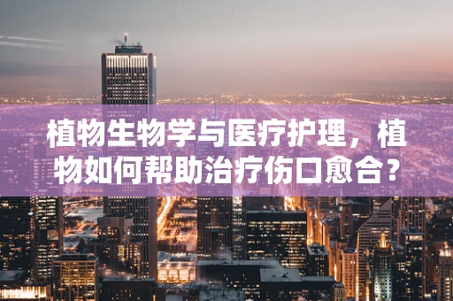 植物生物学与医疗护理，植物如何帮助治疗伤口愈合？