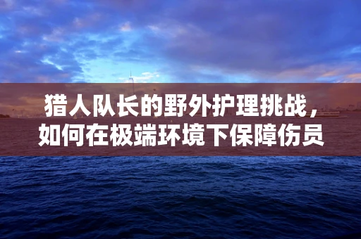 猎人队长的野外护理挑战，如何在极端环境下保障伤员安全？