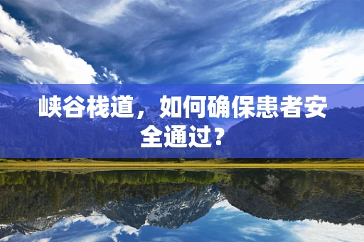 峡谷栈道，如何确保患者安全通过？