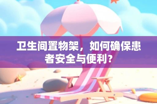 卫生间置物架，如何确保患者安全与便利？