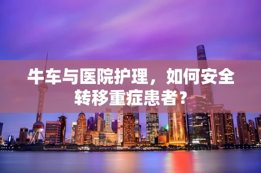 牛车与医院护理，如何安全转移重症患者？