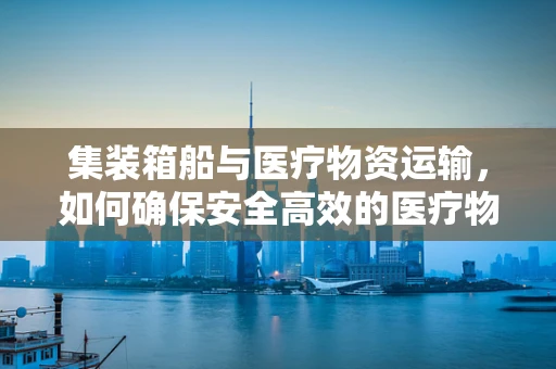 集装箱船与医疗物资运输，如何确保安全高效的医疗物资送达？
