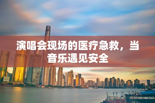 演唱会现场的医疗急救，当音乐遇见安全