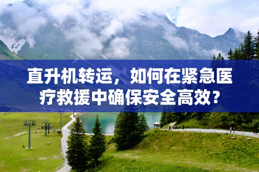 直升机转运，如何在紧急医疗救援中确保安全高效？