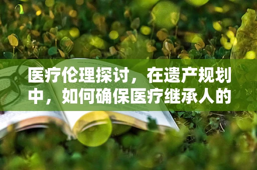 医疗伦理探讨，在遗产规划中，如何确保医疗继承人的角色与责任？