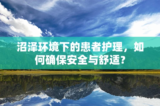 沼泽环境下的患者护理，如何确保安全与舒适？
