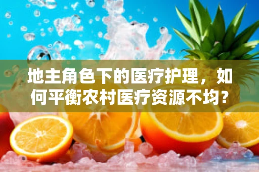 地主角色下的医疗护理，如何平衡农村医疗资源不均？