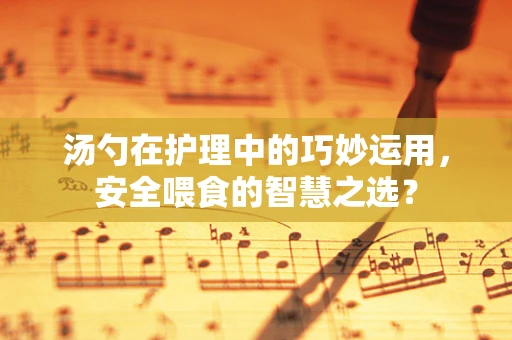 汤勺在护理中的巧妙运用，安全喂食的智慧之选？