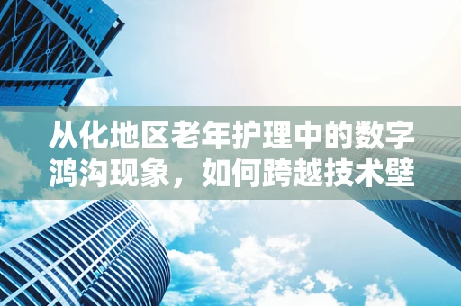 从化地区老年护理中的数字鸿沟现象，如何跨越技术壁垒，实现智慧医疗的普惠？