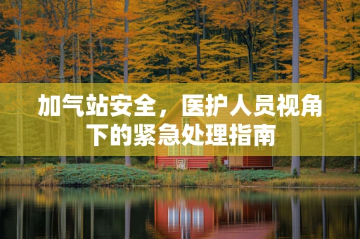 加气站安全，医护人员视角下的紧急处理指南