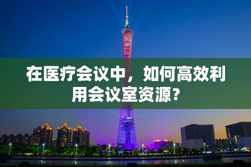 在医疗会议中，如何高效利用会议室资源？