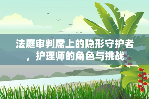 法庭审判席上的隐形守护者，护理师的角色与挑战