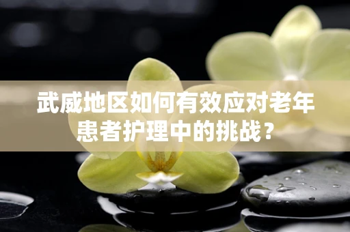 武威地区如何有效应对老年患者护理中的挑战？