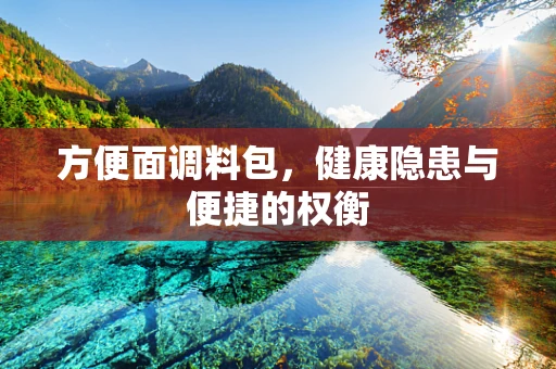 方便面调料包，健康隐患与便捷的权衡