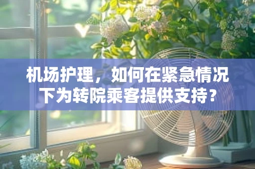 机场护理，如何在紧急情况下为转院乘客提供支持？