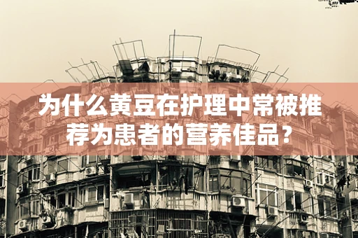 为什么黄豆在护理中常被推荐为患者的营养佳品？