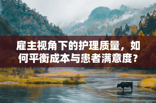 雇主视角下的护理质量，如何平衡成本与患者满意度？