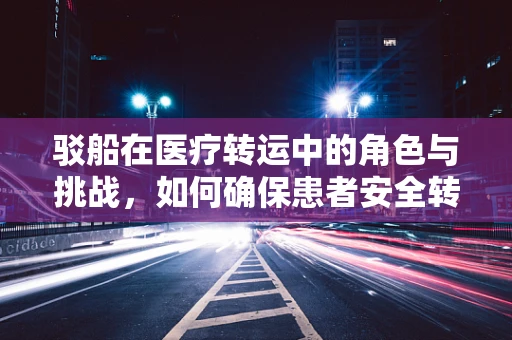 驳船在医疗转运中的角色与挑战，如何确保患者安全转移？