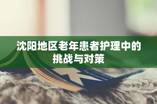 沈阳地区老年患者护理中的挑战与对策