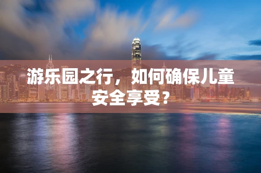 游乐园之行，如何确保儿童安全享受？