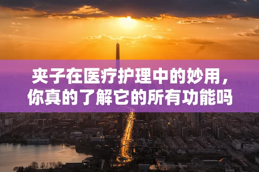 夹子在医疗护理中的妙用，你真的了解它的所有功能吗？