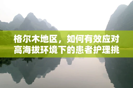 格尔木地区，如何有效应对高海拔环境下的患者护理挑战？