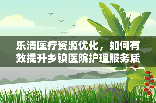 乐清医疗资源优化，如何有效提升乡镇医院护理服务质量？