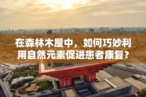 在森林木屋中，如何巧妙利用自然元素促进患者康复？