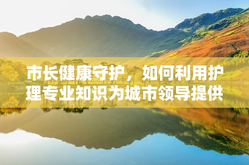 市长健康守护，如何利用护理专业知识为城市领导提供定制化健康管理方案？
