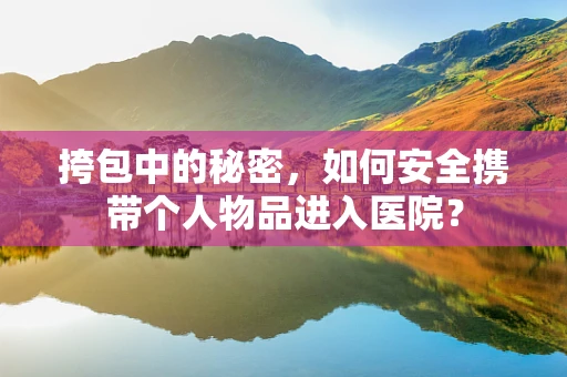 挎包中的秘密，如何安全携带个人物品进入医院？