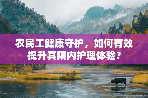 农民工健康守护，如何有效提升其院内护理体验？