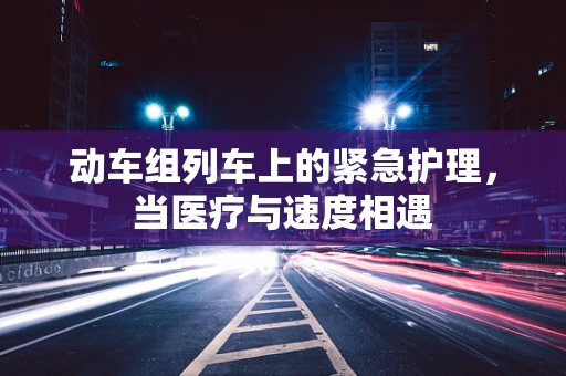 动车组列车上的紧急护理，当医疗与速度相遇