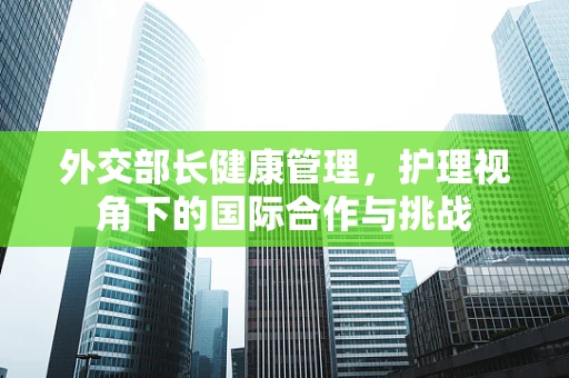 外交部长健康管理，护理视角下的国际合作与挑战