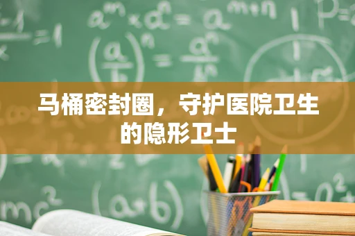 马桶密封圈，守护医院卫生的隐形卫士