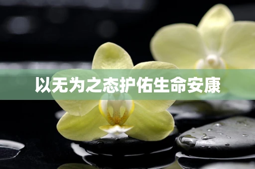 以无为之态护佑生命安康