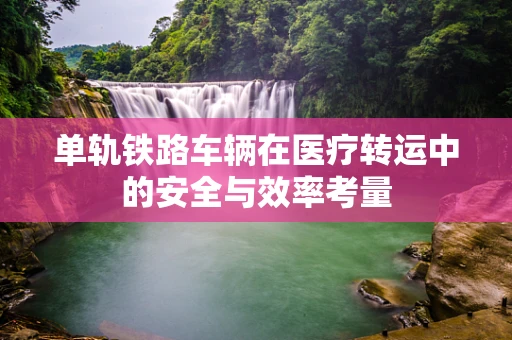 单轨铁路车辆在医疗转运中的安全与效率考量