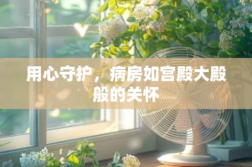 用心守护，病房如宫殿大殿般的关怀