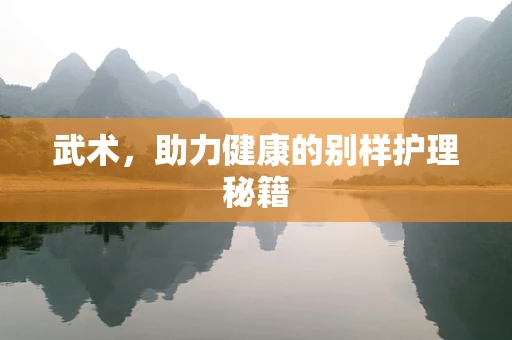 武术，助力健康的别样护理秘籍