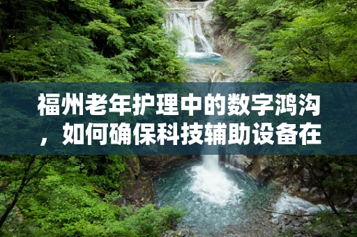 福州老年护理中的数字鸿沟，如何确保科技辅助设备在老年人中的有效应用？