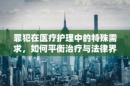 罪犯在医疗护理中的特殊需求，如何平衡治疗与法律界限？