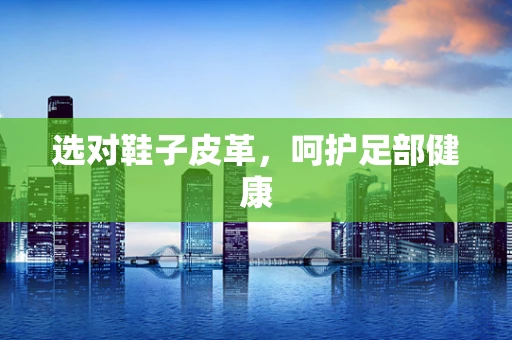 选对鞋子皮革，呵护足部健康