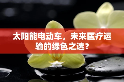 太阳能电动车，未来医疗运输的绿色之选？