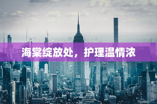 海棠绽放处，护理温情浓
