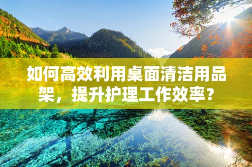 如何高效利用桌面清洁用品架，提升护理工作效率？