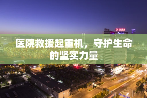 医院救援起重机，守护生命的坚实力量
