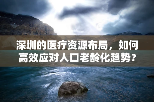 深圳的医疗资源布局，如何高效应对人口老龄化趋势？
